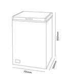 Parmco Chest Freezer 145L White