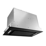 Parmco Powerpack Rangehood 52cm 1,000 m3/h max. extraction Black Glass with Touch Control