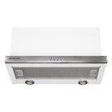 Parmco Slide Out Rangehood 60cm 700m3/h max. extraction White with Push Button Control