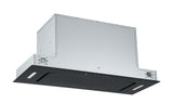 Polo Powerpack Rangehood 90cm 1,000m3/h max. extraction Black Glass with Touch Control