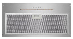 Polo Powerpack Rangehood 60cm 1,200m3/h max. extraction Stainless Steel with Push Button Control