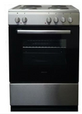Award Freestanding Electric Stove 60cm 7 Function 80L with Hotplates Stainless Steel