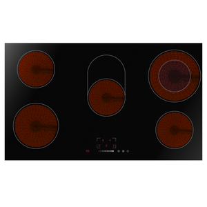 Midea Ceramic Cooktop 90cm Black Glass with Touch Control