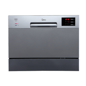 Midea Freestanding Dishwasher 50cm 6 Place Setting Stainless Steel