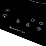 Parmco Domino Ceramic Cooktop 30cm  Black Glass with Touch Control