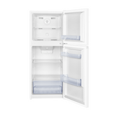 Midea Imprasio Top Mount Fridge/ Freezer 181L White with Reversible Door