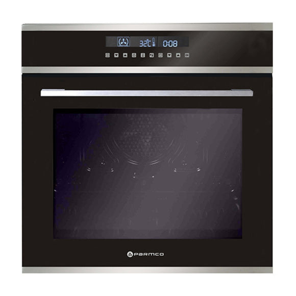 Parmco Built-in Electric Pyrolytic Oven 60cm 12 Function 76L Stainless Steel