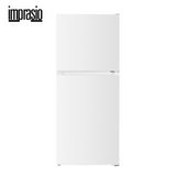 Midea Imprasio Top Mount Fridge/ Freezer 181L White with Reversible Door