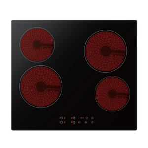Midea Ceramic Cooktop 60cm Black Glass with Touch Control