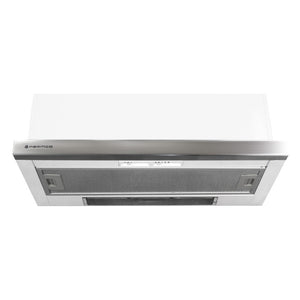 Parmco Slide Out Rangehood 60cm 440m3/h max. extraction White with Slide Control