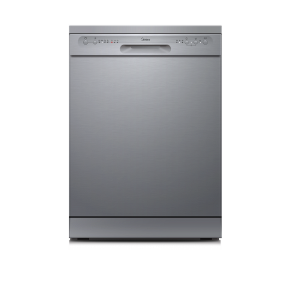 Midea Freestanding Dishwasher 60cm 12 Place Setting Stainless Steel