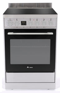 Award Freestanding Electric Stove 60cm 8 Function 80L with Ceramic Cooktop Stainless Steel