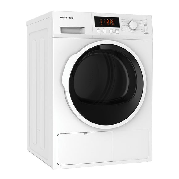 Parmco Heat Pump Dryer 15 Programs 8kg White