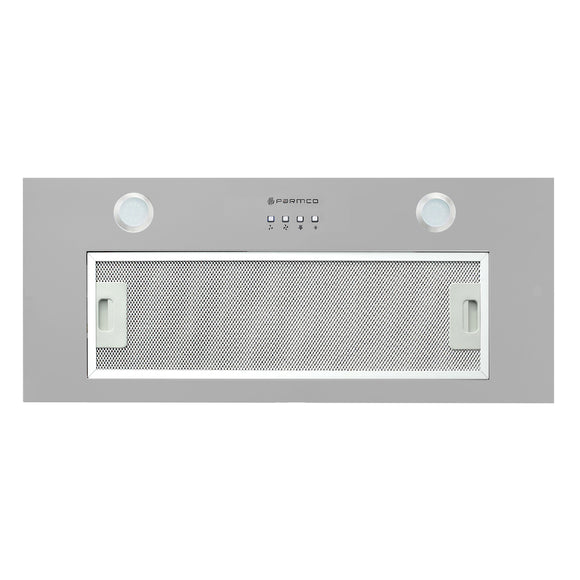 Parmco Powerpack Rangehood 75cm 1,000m3/h max. extraction Stainless Steel with Push Button Control