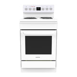 Parmco Freestanding Electric Stove 60cm 8 Function 76L with Coil Element Cooktop White