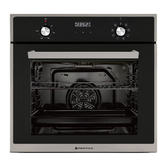 Parmco Built-in Electric Oven 60cm 8 Function 76L Stainless Steel