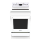 Parmco Freestanding Electric Stove 60cm 8 Function 76L with Ceramic Cooktop White