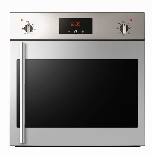Award Built-in Electric Oven 60cm 8 Function 68L Stainless Steel Side Opening