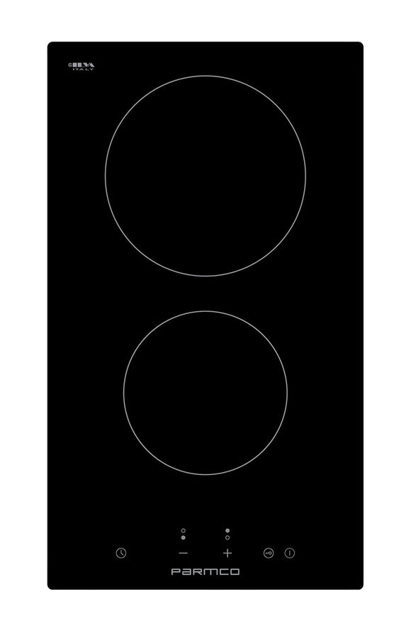 Parmco Ceramic Cooktop 30cm Black Glass with Touch Control