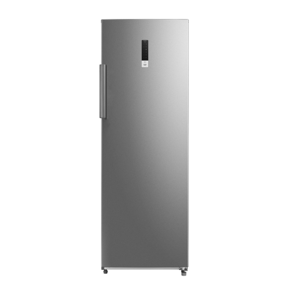 Midea Vertical Fridge/ Freezer Dual Model 238L Stainless Steel